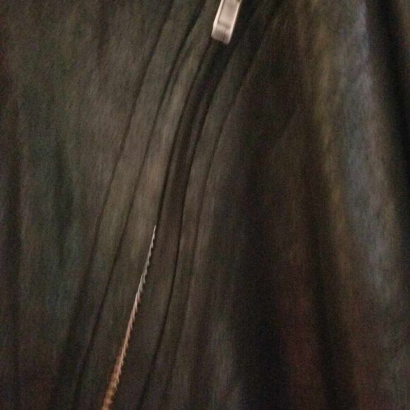 Womens Black CY USA Vegan Suede Cardigan Size Medium - Picture 6 of 7